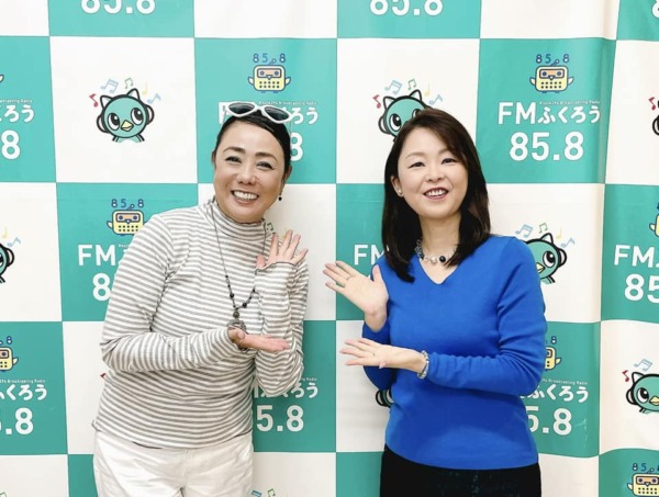 パーソナルカラー カラーセラピー
 ラジオ出演 三浦まゆみ