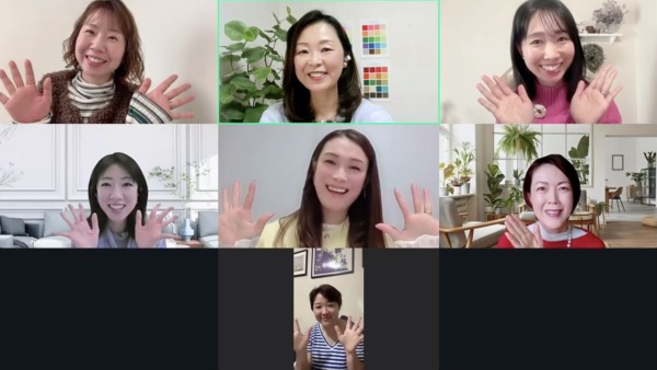 パーソナルカラー診断勉強会　子供の似合う色