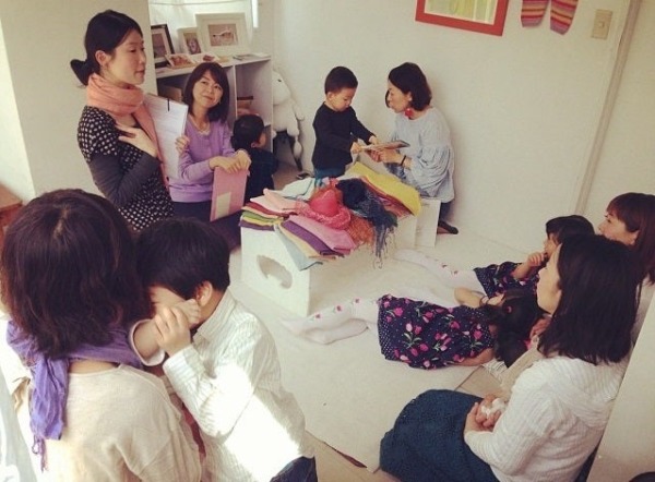 親子パーソナルカラー診断　子供の似合う色