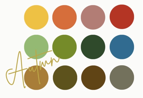 パーソナルカラー診断　オータム　